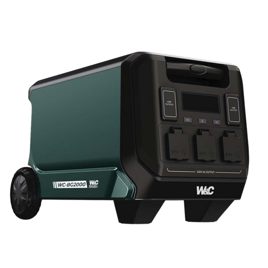 Welling & Crossley Portable Power Station (2000W | 1843Wh)