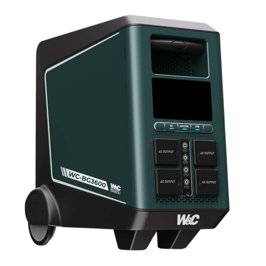 Welling & Crossley Portable Power Station (3600W | 3840Wh)