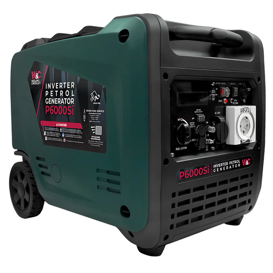 Welling & Crossley 6000W Silent Inverter Generator (Electric Start)