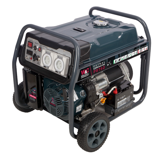 Welling & Crossley 7kVA Generator with E-Start, AVR, Long-Run Tank