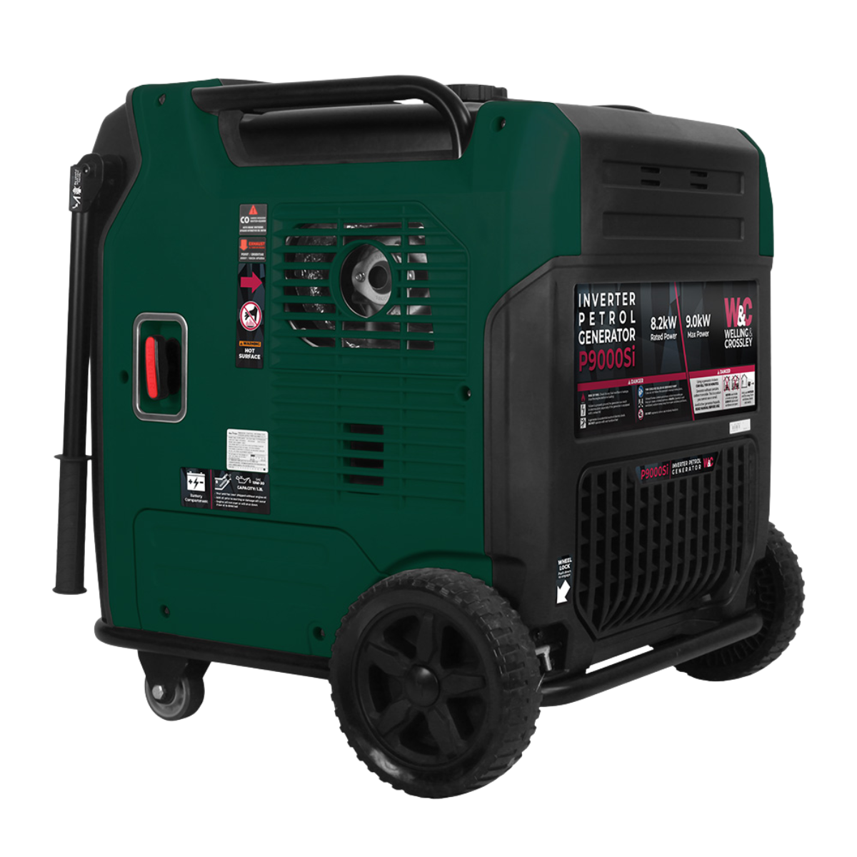 Welling & Crossley 9000W Silent Inverter Generator (Electric Start)