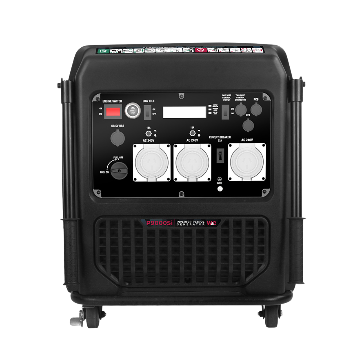 Welling & Crossley 9000W Silent Inverter Generator (Electric Start)