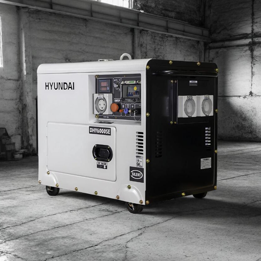 Hyundai 6.5kVA Diesel Generator (Remote Start)
