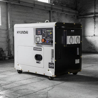 Hyundai 6.5kVA Diesel Generator (Remote Start)