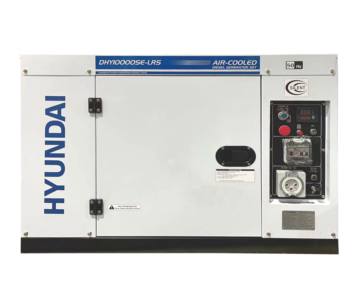 Hyundai 10kVA Diesel Generator DHY10000SE-LRS