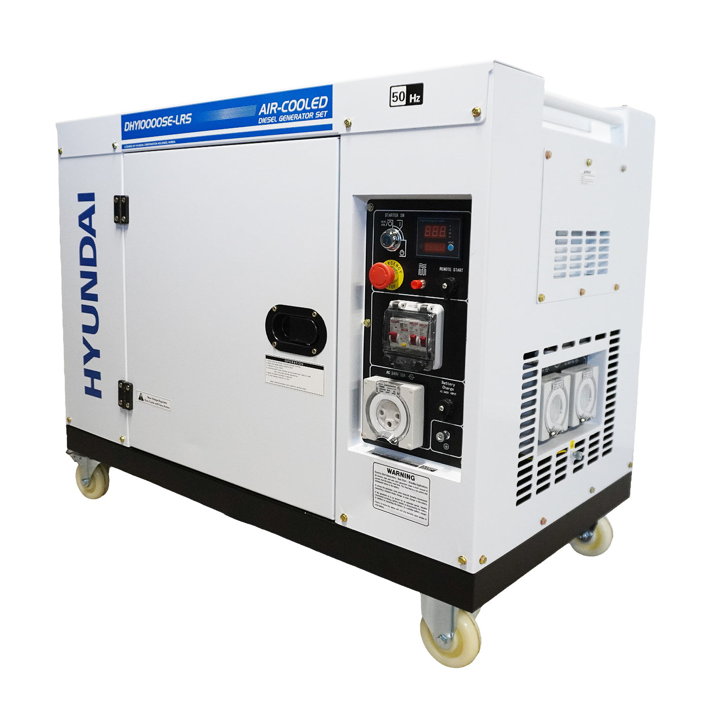 Hyundai 10kVA Diesel Generator DHY10000SE-LRS