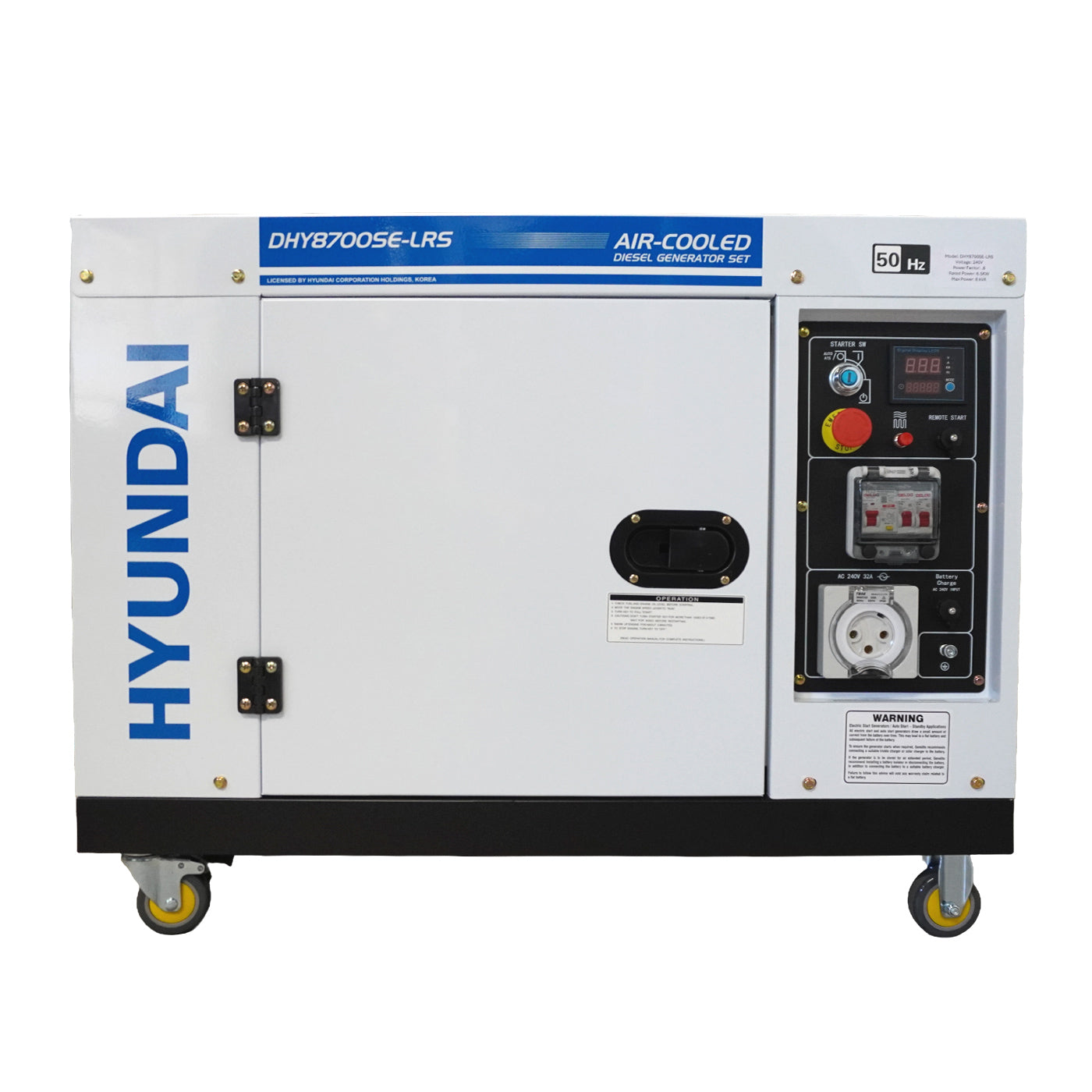 Hyundai 8kVA Diesel Generator