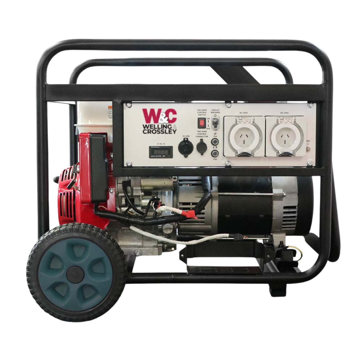 Welling & Crossley 7.7kVA Generator with Honda GX390 Engine