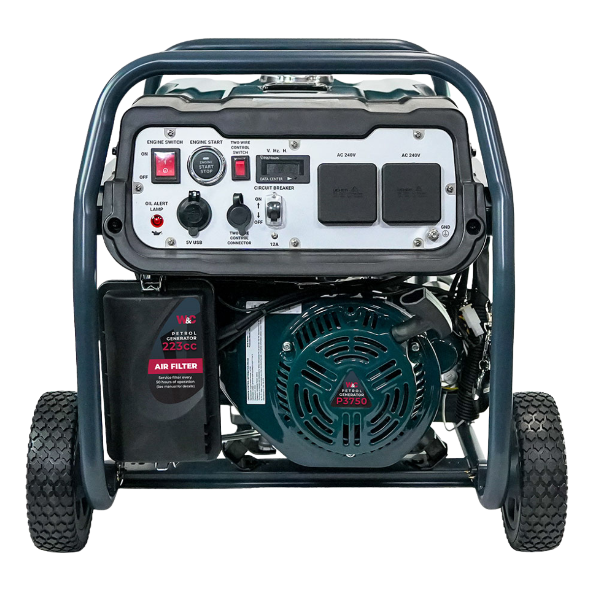 Welling & Crossley 3.75kVA Generator with E-Start