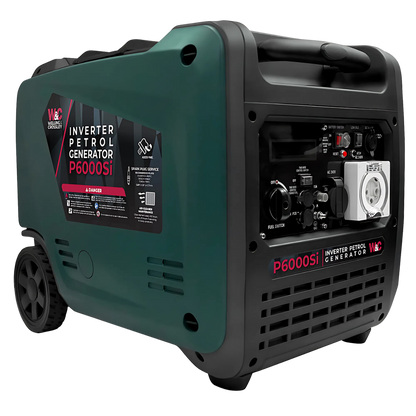 Welling & Crossley 6000W Silent Inverter Generator (Electric Start)