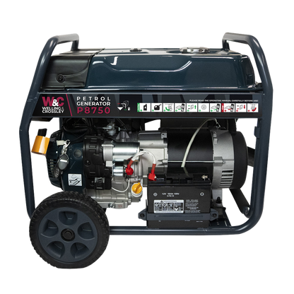 Welling & Crossley 7kVA Generator with E-Start, AVR, Long-Run Tank