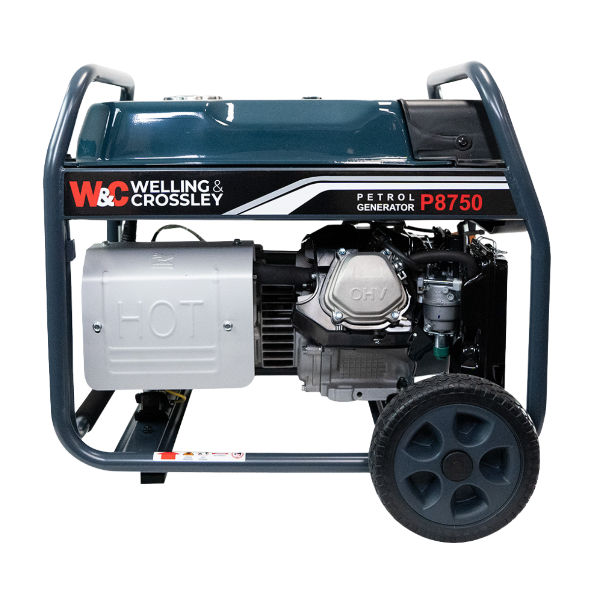 Welling & Crossley 7kVA Generator with E-Start, AVR, Long-Run Tank