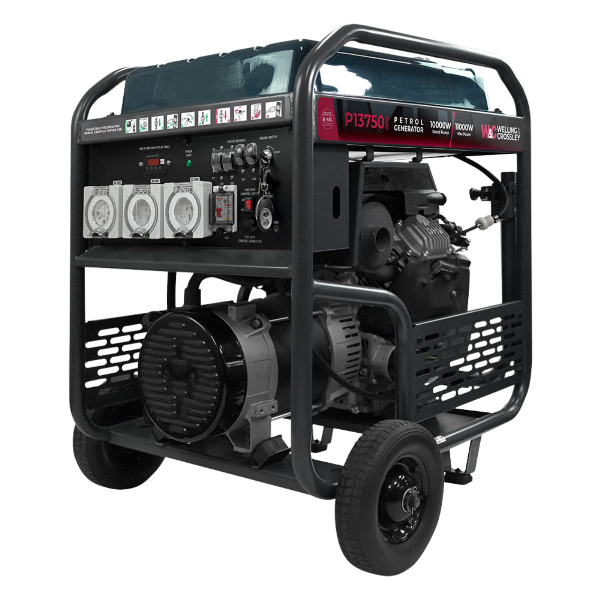 Welling & Crossley 13.75kVA Generator with E-Start and AVR